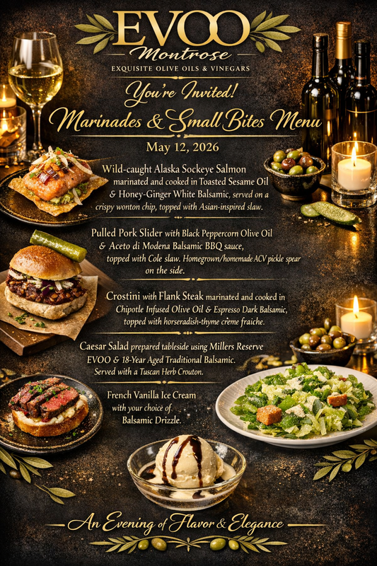 Marinades and Small Bites